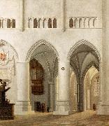 Pieter Jansz Saenredam Interior of the Church of St Bavo at Haarlem painting